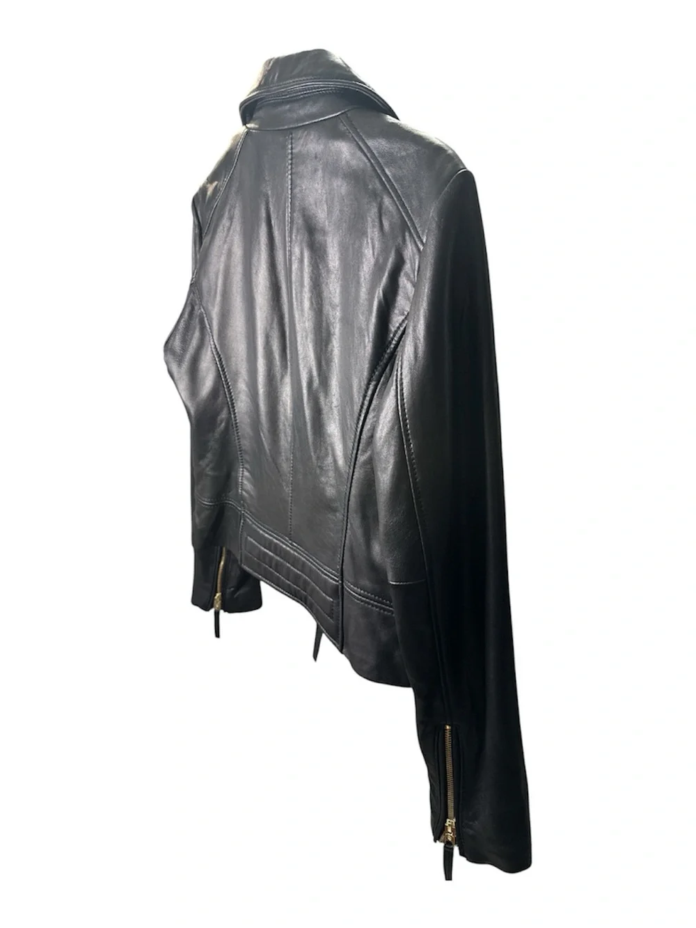 Michael Kors Black Leather  Jacket NWOT